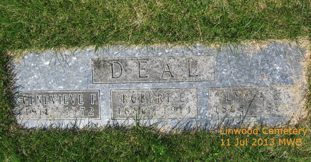 DEAL, LYDIA E - Linn County, Iowa | LYDIA E DEAL 