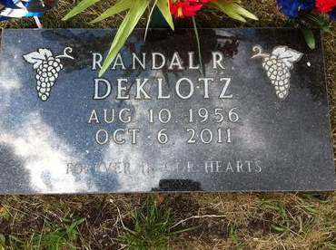 DEKLOTZ, RANDAL R. - Linn County, Iowa | RANDAL R. DEKLOTZ 