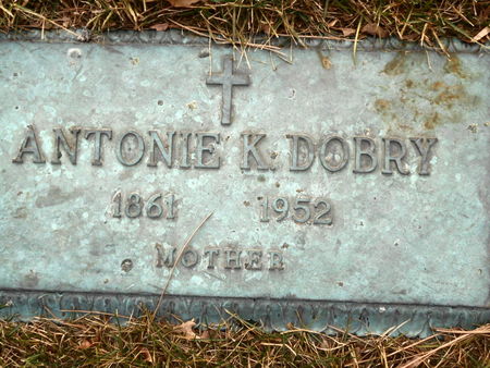 HORKY DOBRY, ANTONIE KATARINA - Linn County, Iowa | ANTONIE KATARINA HORKY DOBRY 