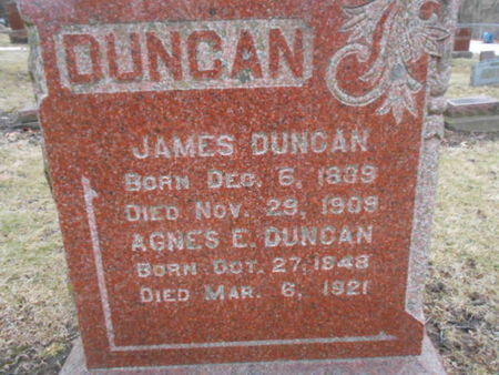 SUTZIN DUNCAN, AGNES EMMA - Linn County, Iowa | AGNES EMMA SUTZIN DUNCAN 