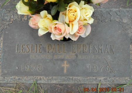 EHRESMAN, LESLIE PAUL - Linn County, Iowa | LESLIE PAUL EHRESMAN 