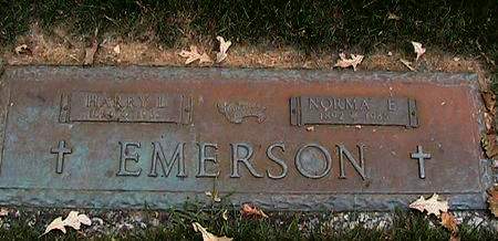 EMERSON, NORMA E - Linn County, Iowa | NORMA E EMERSON 