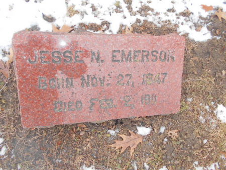 EMERSON, JESSE NEWTON - Linn County, Iowa | JESSE NEWTON EMERSON 