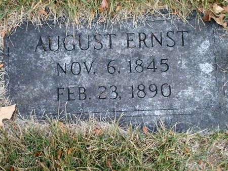 ERNST, AUGUST - Linn County, Iowa | AUGUST ERNST 