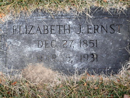 ERNST, ELIZABETH J - Linn County, Iowa | ELIZABETH J ERNST 