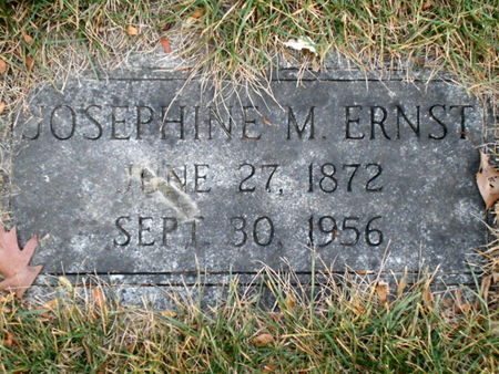 ERNST, JOSEPHINE M. - Linn County, Iowa | JOSEPHINE M. ERNST 