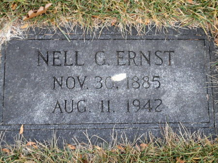 ERNST, NELL G. - Linn County, Iowa | NELL G. ERNST 