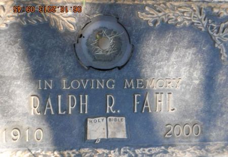 FAHL, RALPH R. - Linn County, Iowa | RALPH R. FAHL 