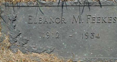 FEEKES, ELEANOR M. - Linn County, Iowa | ELEANOR M. FEEKES 