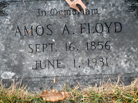 FLOYD, AMOS AUSTIN - Linn County, Iowa | AMOS AUSTIN FLOYD 