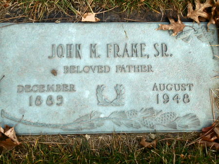 FRAME, JOHN M.  SR. - Linn County, Iowa | JOHN M.  SR. FRAME 
