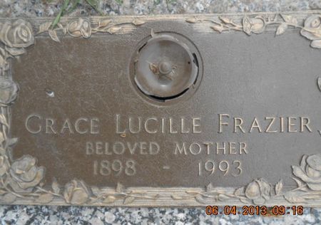 FRAZIER, GRACE LUCILLE - Linn County, Iowa | GRACE LUCILLE FRAZIER 