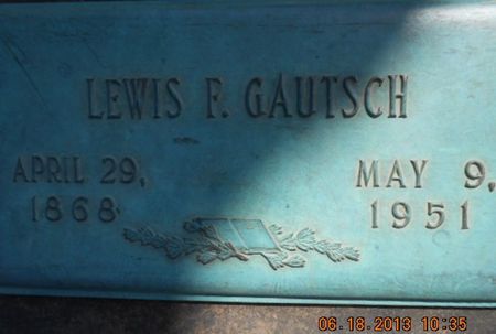 GAUTSCH, LEWIS F. - Linn County, Iowa | LEWIS F. GAUTSCH 