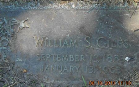 GILES, WILLIAM S. - Linn County, Iowa | WILLIAM S. GILES 