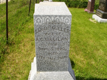 MILLER GILLILAN, SARAH - Linn County, Iowa | SARAH MILLER GILLILAN 