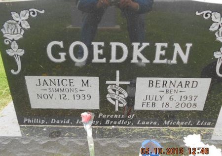 GOEDKEN, BERNARD - Linn County, Iowa | BERNARD GOEDKEN 