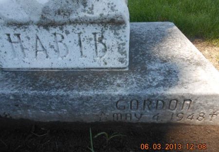 HABIB, GORDON - Linn County, Iowa | GORDON HABIB 