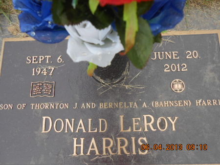HARRIS, DONALD LE ROY - Linn County, Iowa | DONALD LE ROY HARRIS 