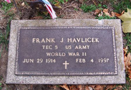 HAVLICEK, FRANK J. - Linn County, Iowa | FRANK J. HAVLICEK 