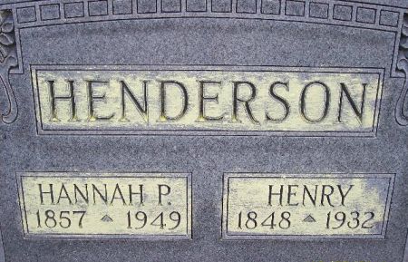 HENDERSON, HENRY - Linn County, Iowa | HENRY HENDERSON 
