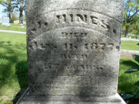 HINES, J. - Linn County, Iowa | J. HINES 