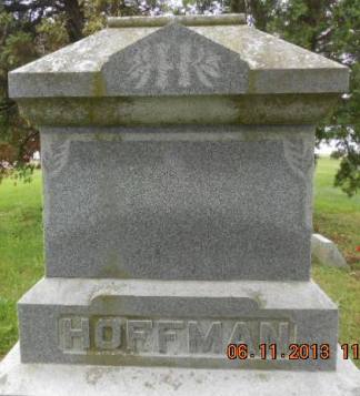 HOFFMAN, FAMILY STONE - Linn County, Iowa | FAMILY STONE HOFFMAN 