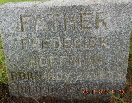 HOFFMAN, FREDERICK - Linn County, Iowa | FREDERICK HOFFMAN 