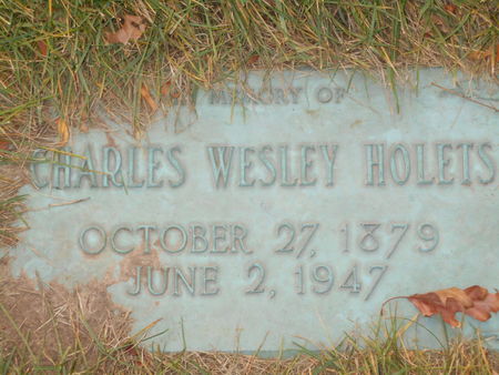 HOLETS, CHARLES WESLEY - Linn County, Iowa | CHARLES WESLEY HOLETS 