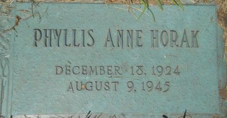 HORAK, PHYLLIS ANNE - Linn County, Iowa | PHYLLIS ANNE HORAK 