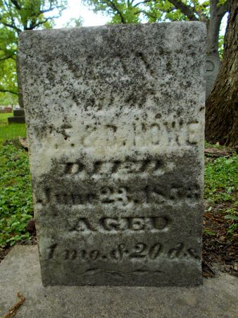 HOWE, INFANT SON - Linn County, Iowa | INFANT SON HOWE 