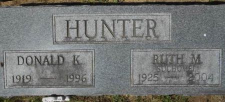 SUCHOMEL HUNTER, RUTH M. - Linn County, Iowa | RUTH M. SUCHOMEL HUNTER 