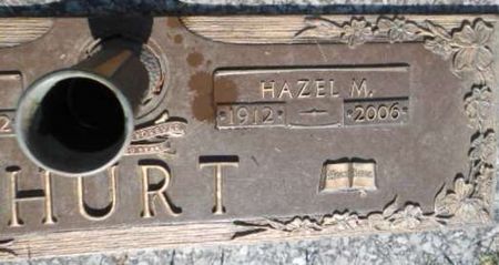 HURT, HAZEL M. - Linn County, Iowa | HAZEL M. HURT 