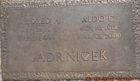JADRNICEK, ALDO C. - Linn County, Iowa | ALDO C. JADRNICEK 