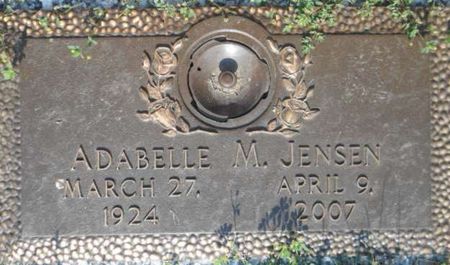 JENSEN, ADABELLE M. - Linn County, Iowa | ADABELLE M. JENSEN 