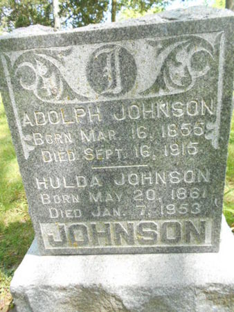 JOHNSON, HULDA - Linn County, Iowa | HULDA JOHNSON 