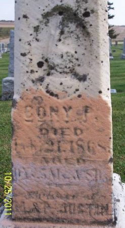 JUSTIN, CONY P. - Linn County, Iowa | CONY P. JUSTIN 