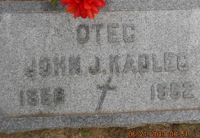 KADLEC, JOHN J. - Linn County, Iowa | JOHN J. KADLEC 