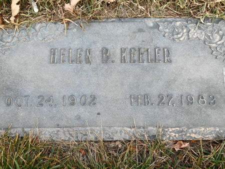 KEELER, HELEN B. - Linn County, Iowa | HELEN B. KEELER 