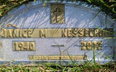 KESSELRING, JANICE M. - Linn County, Iowa | JANICE M. KESSELRING 
