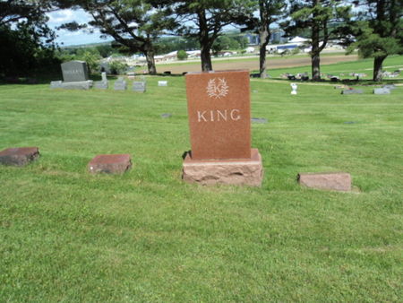 KING, FAMILY STONE - Linn County, Iowa | FAMILY STONE KING 