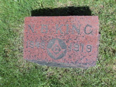 KING, N. B. - Linn County, Iowa | N. B. KING 