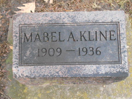 KLINE, MABEL A. - Linn County, Iowa | MABEL A. KLINE 