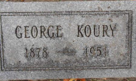 KOURY, GEORGE - Linn County, Iowa | GEORGE KOURY 