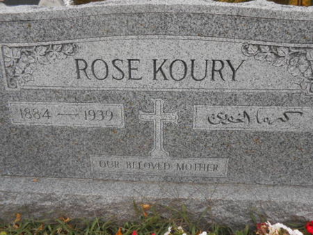 KOURY, ROSE - Linn County, Iowa | ROSE KOURY 