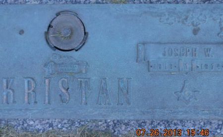 KRISTAN, JOSEPH W. - Linn County, Iowa | JOSEPH W. KRISTAN 