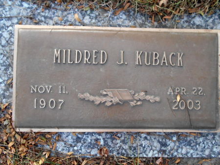 HORNIBROOK KUBACK, MILDRED J. - Linn County, Iowa | MILDRED J. HORNIBROOK KUBACK 