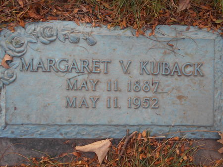 KUBACK KUBACK, MARGARET V. - Linn County, Iowa | MARGARET V. KUBACK KUBACK 