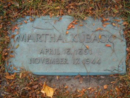 KUBACK, MARTHA - Linn County, Iowa | MARTHA KUBACK 