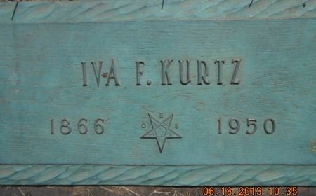 KURTZ, IVA F. - Linn County, Iowa | IVA F. KURTZ 