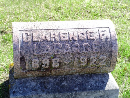 LABARGE, CLARENCE F - Linn County, Iowa | CLARENCE F LABARGE 